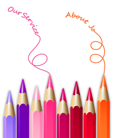 Colourbox Creations Our Service and Contact Jo